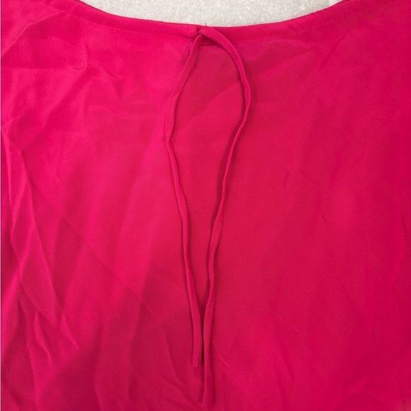 Boden Magenta Silk Camisole with Tie Size XL - Picture 2 of 6